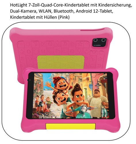 Hotlight kinder tablet - kinder, 7"